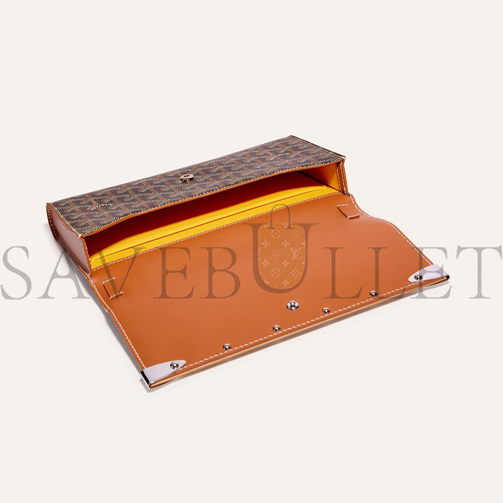 GOYARD MONTE-CARLO PM CLUTCH MONTE2PMLTY01CL03P (25*14.5*4cm)