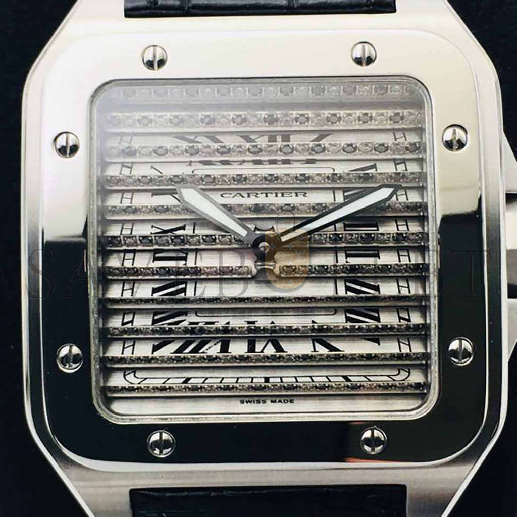 CARTIER SANTOS THREE-SIDED WATCH WM505914