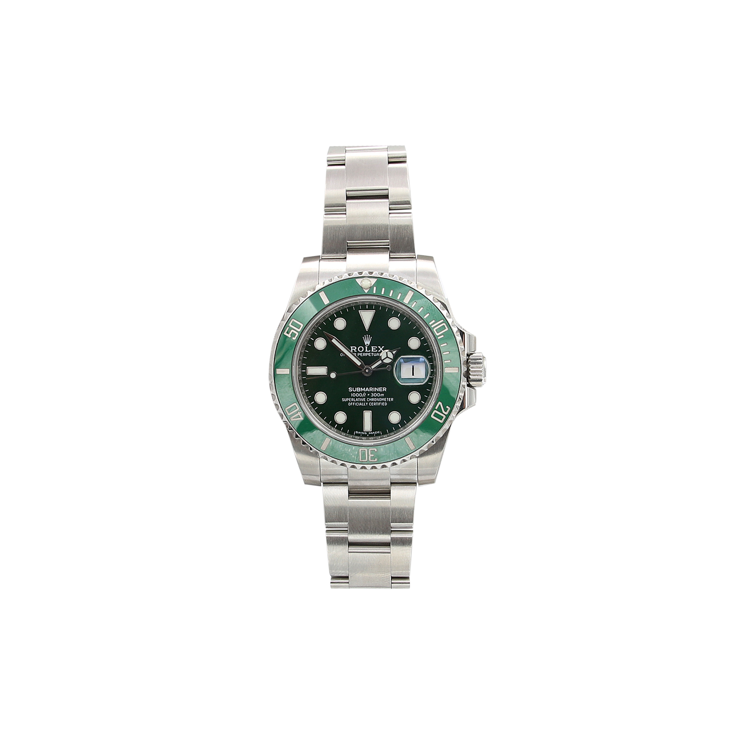 ROLEX SUBMARINER DATE WATCH 116610LV