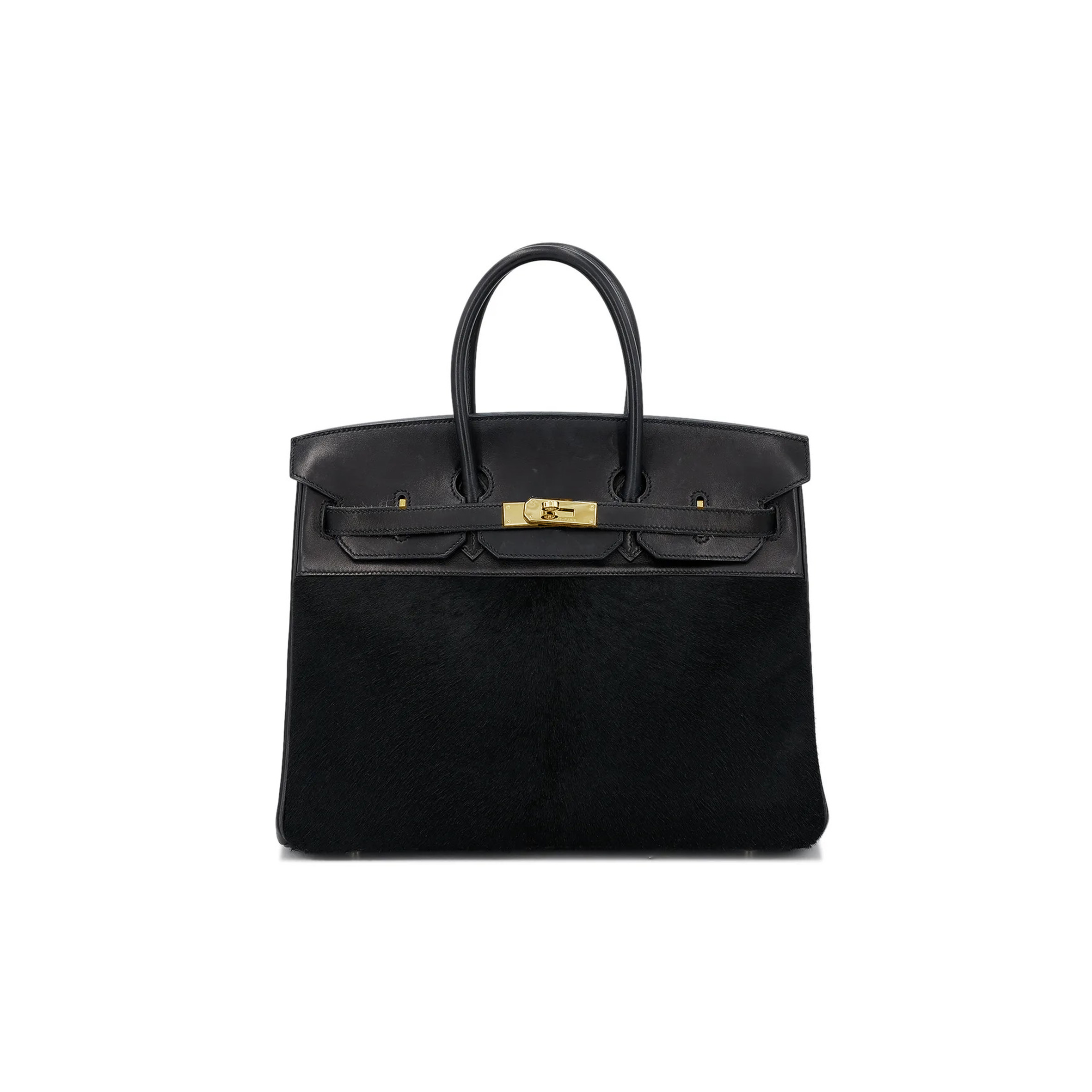 HERMES BIRKIN 25 TOGO BLACK BAG 2376734 (25*20*13cm)