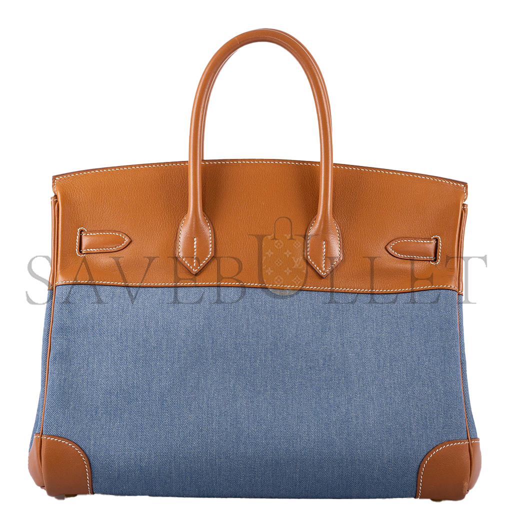 HERMES MASTER BIRKIN 25 BI-MATERIAL GOGAA SADDLE BARENIA FI BOORSAA KANFAASI DEENII BIFA DIIMAA 831104 (25*20*13cm)