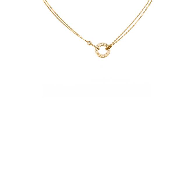 CARTIER  LOVE NECKLACE, 2 DIAMONDS B7219500