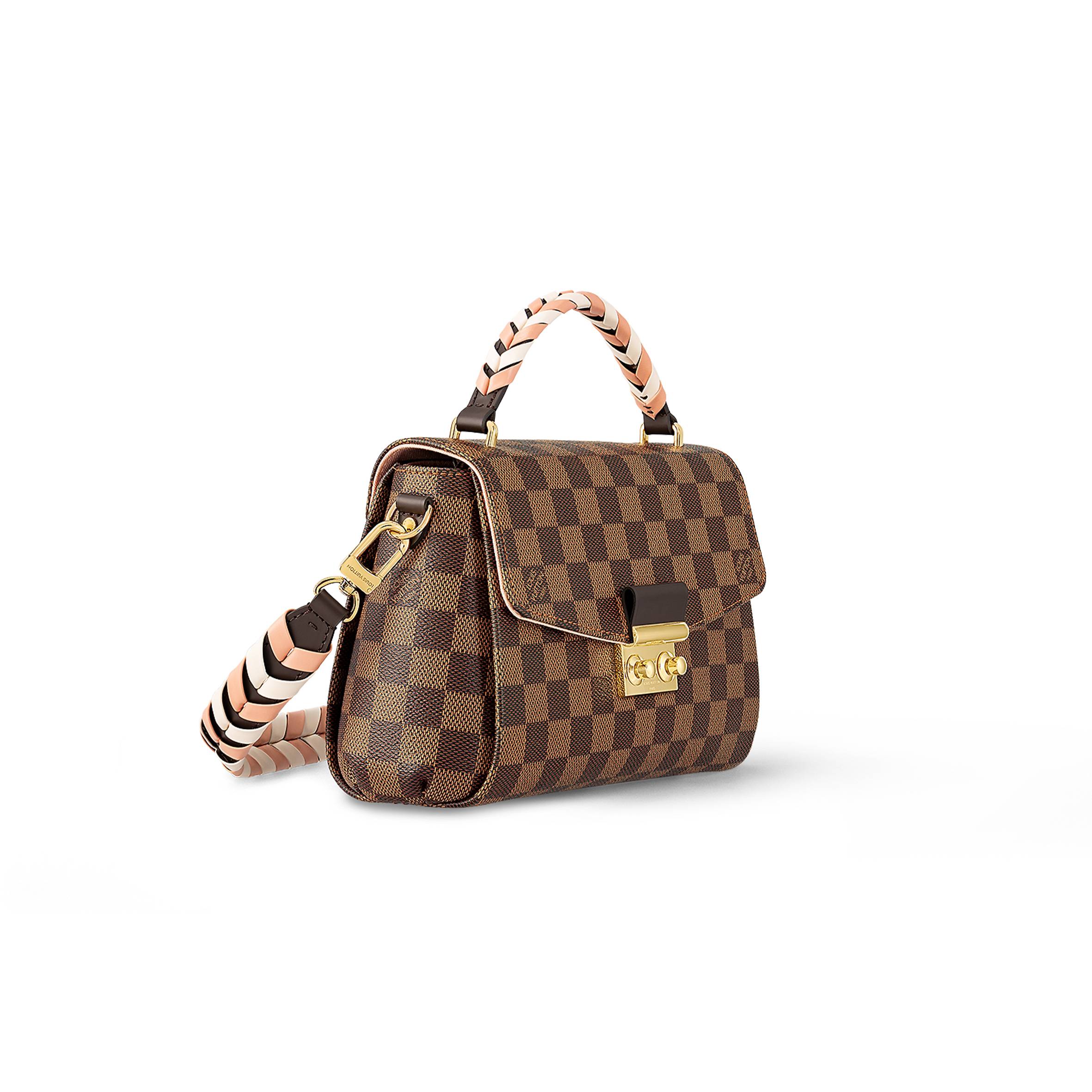 LOUIS VUITTON BRAIDED CROISETTE N40451 (24.9*17*9.4cm)