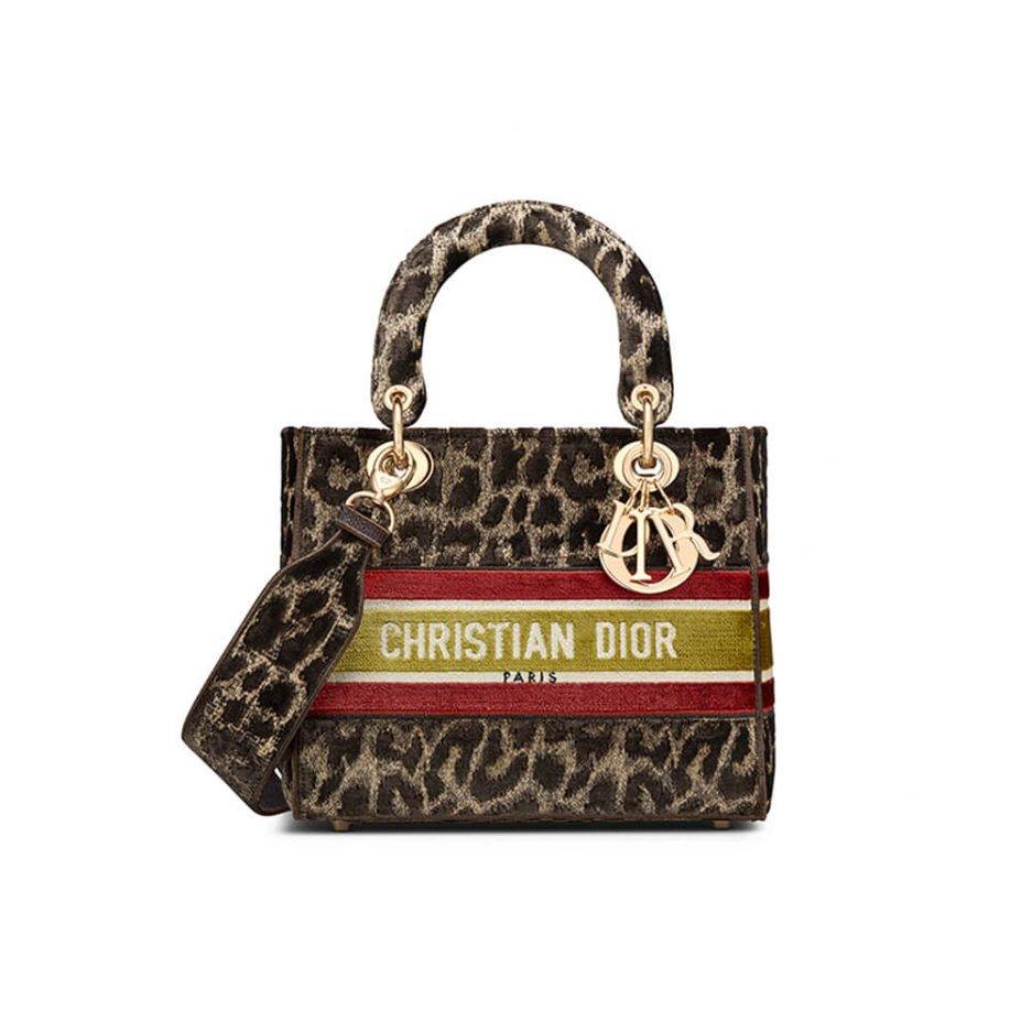 DIOR MEDIUM LADY D-LITE BAG M0565OTGT_M918 (24cm*20cm*11cm)