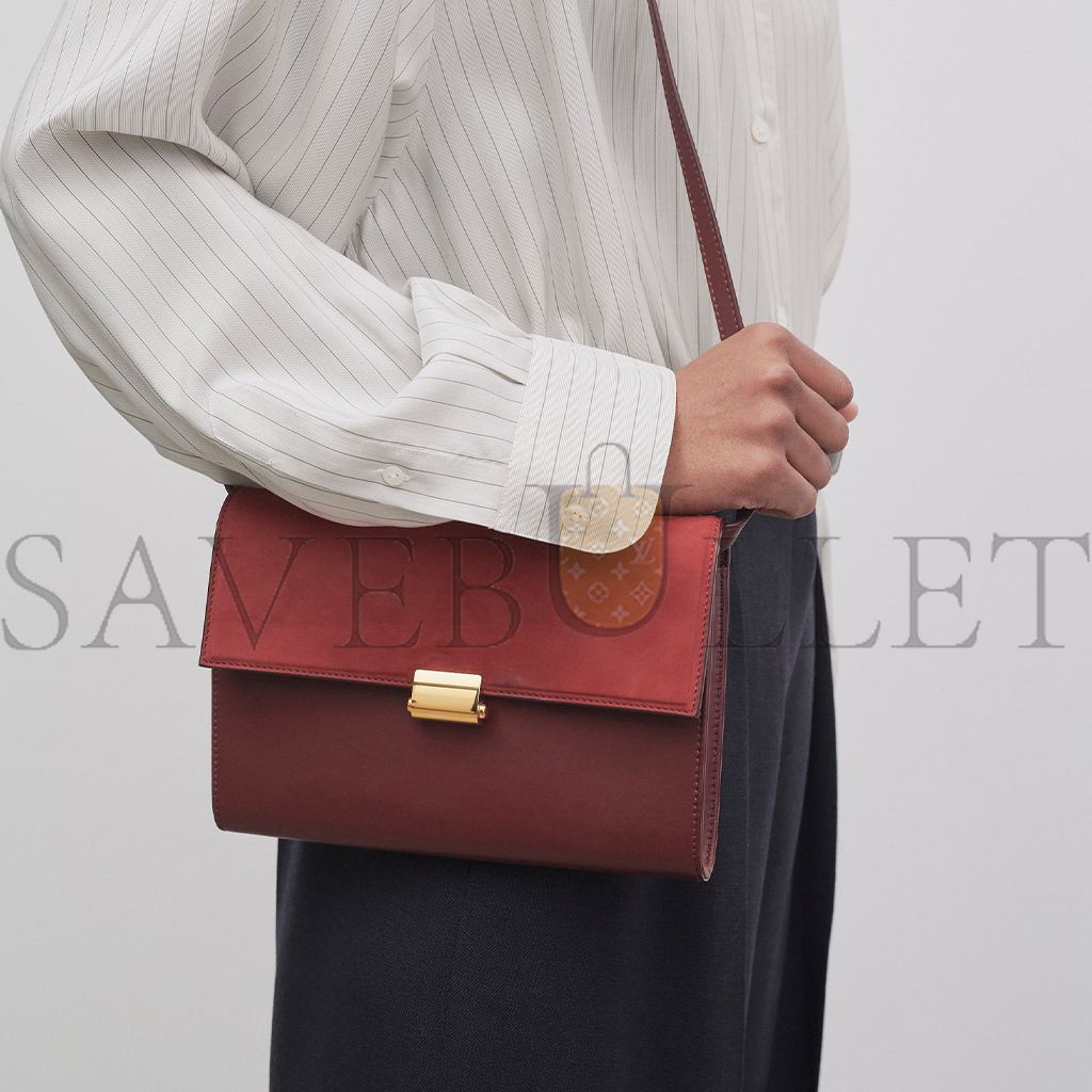 THE ROW LAURIE BAG IN LEATHER SYRAM REDCHIANTI W1633L57L87SYCHG (22*15*3cm)