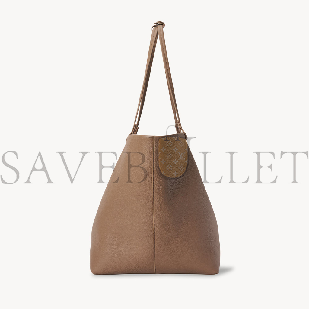 THE ROW XL PARK TOTE BAG IN LEATHER TAUPE W1201L133TPLD (36*30*30cm)