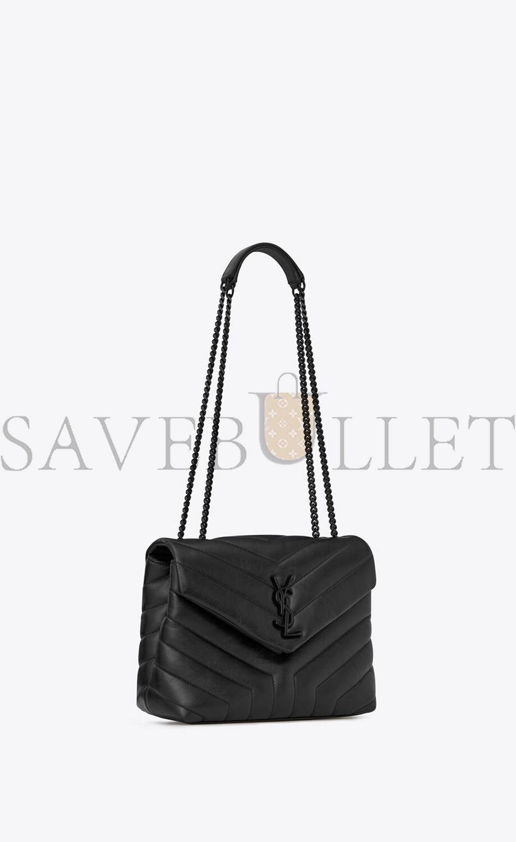 YSL LOULOU SMALL CHAIN BAG IN QUILTED &QUOT;Y&QUOT; LEATHER 494699DV7281000 (23*17*9cm)