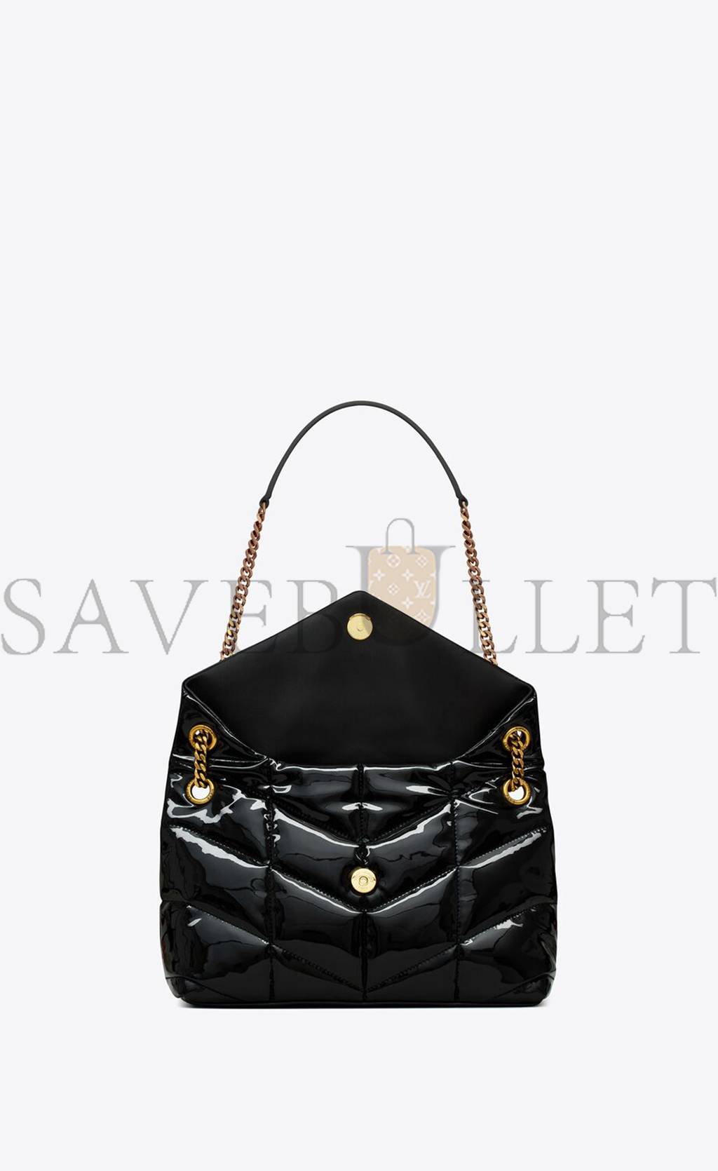 YSL PUFFER SMALL CHAIN BAG IN QUILTED VINYLE 577476HSR271072 (29*17*11cm)